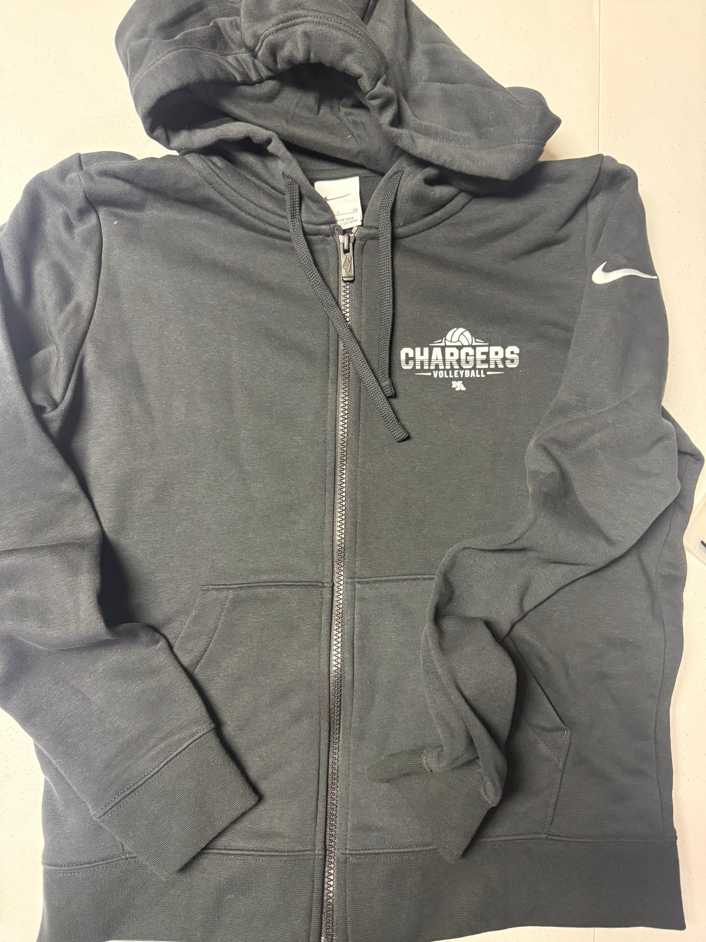 Sale item: New Nike Ladies Full-zip Hoodie -black size ladies small