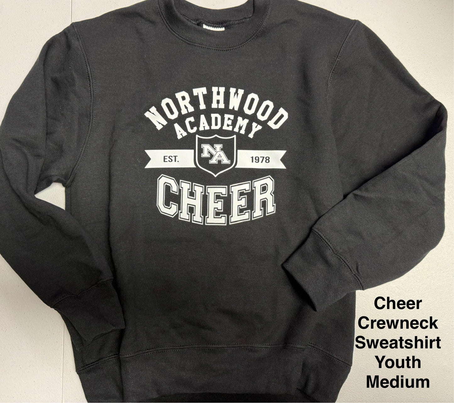 *40% OFF at Checkout* Cheer crewneck YM_approved school apparel