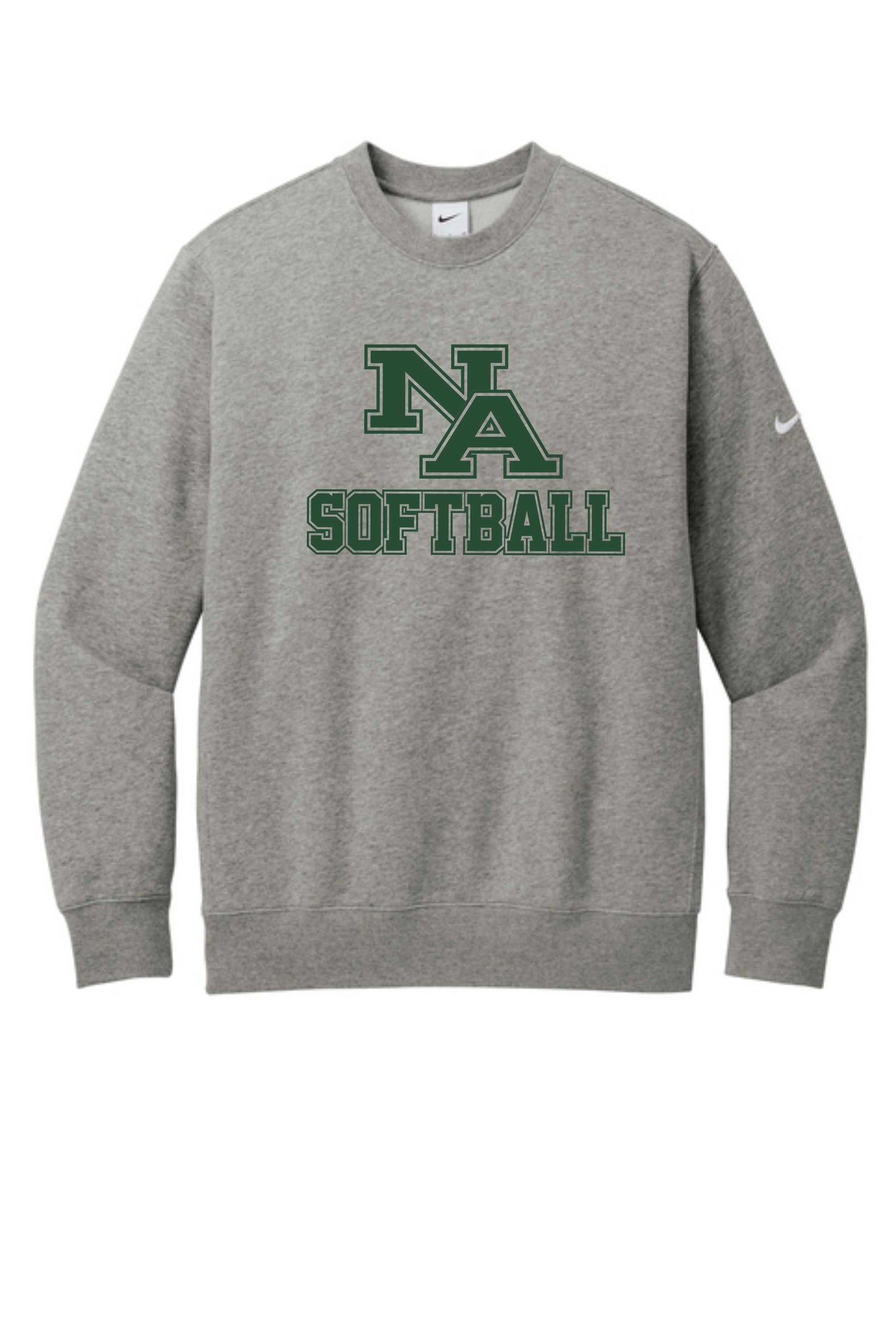Nike Fleece l Crew Sweatshirt Softball- APPROVED SCHOOL ATTIRE
