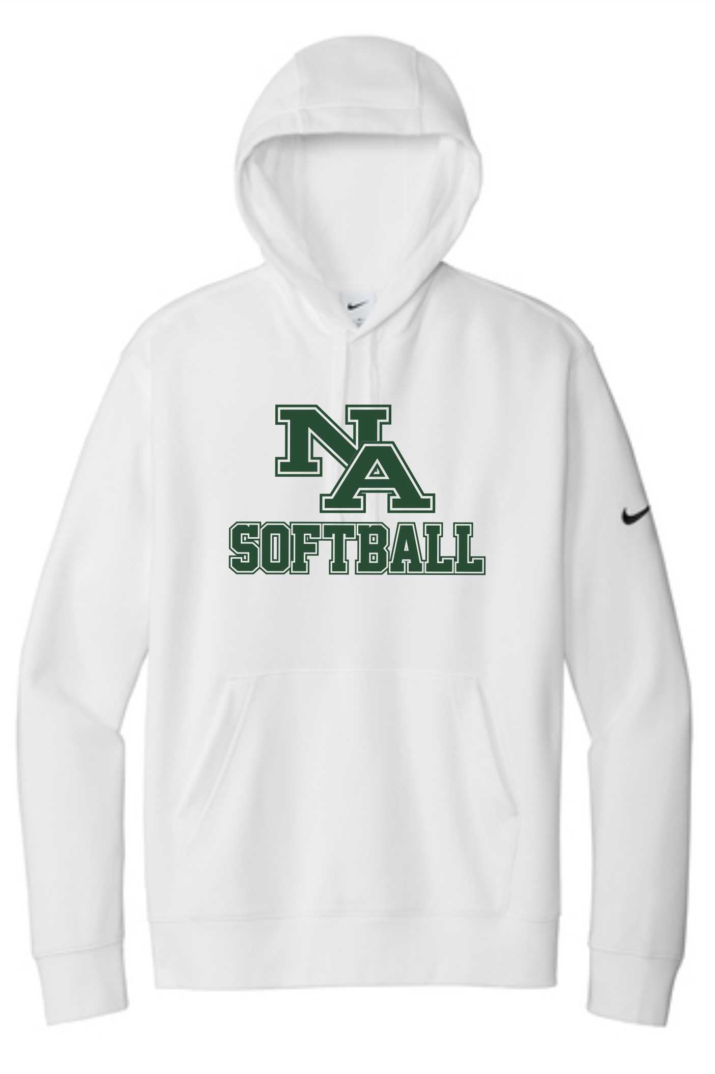 Softball Nike Fleece Hoodie - APPROVED SCHOOL ATTIRE