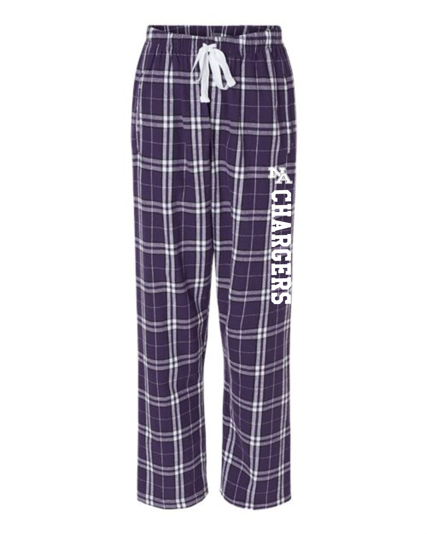 NA Chargers Ladies Flannel Pajama Pants
