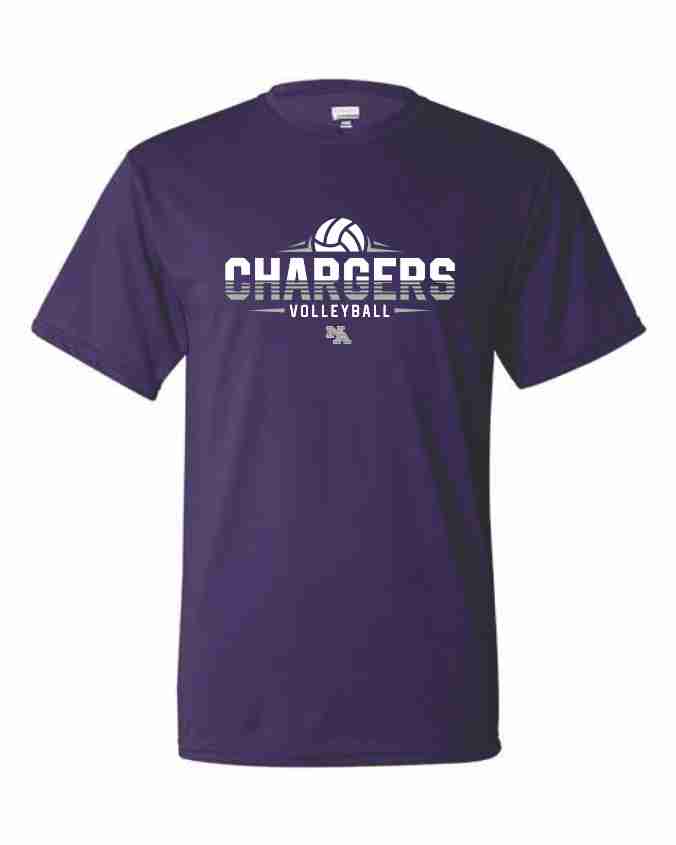 2025 Volleyball Performance Tee (2 colors)