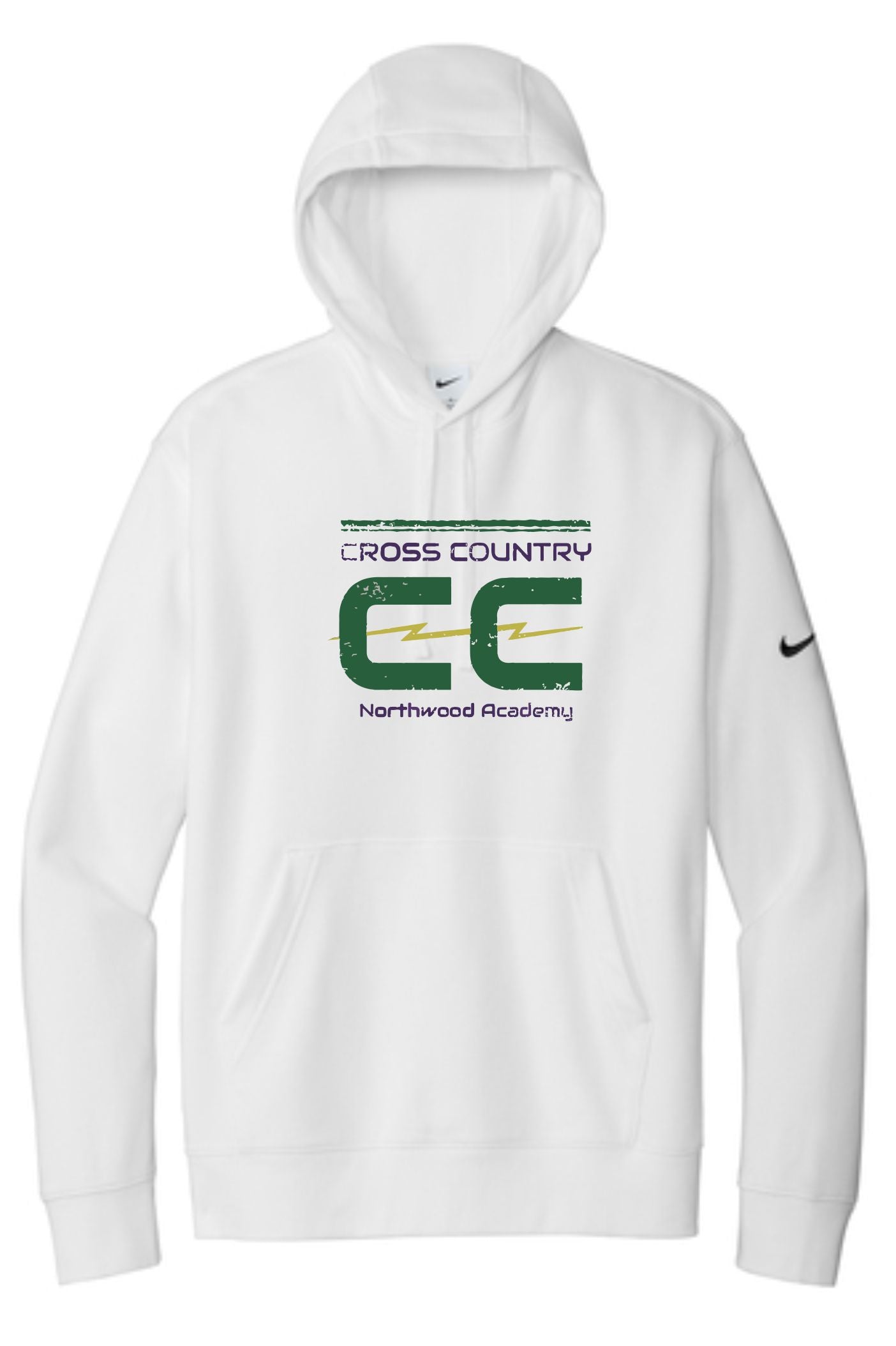 Cross Country 2024 Uniform Approved Nike Club Fleece Pullover Hoodie APPROVED SCHOOL ATTIRE