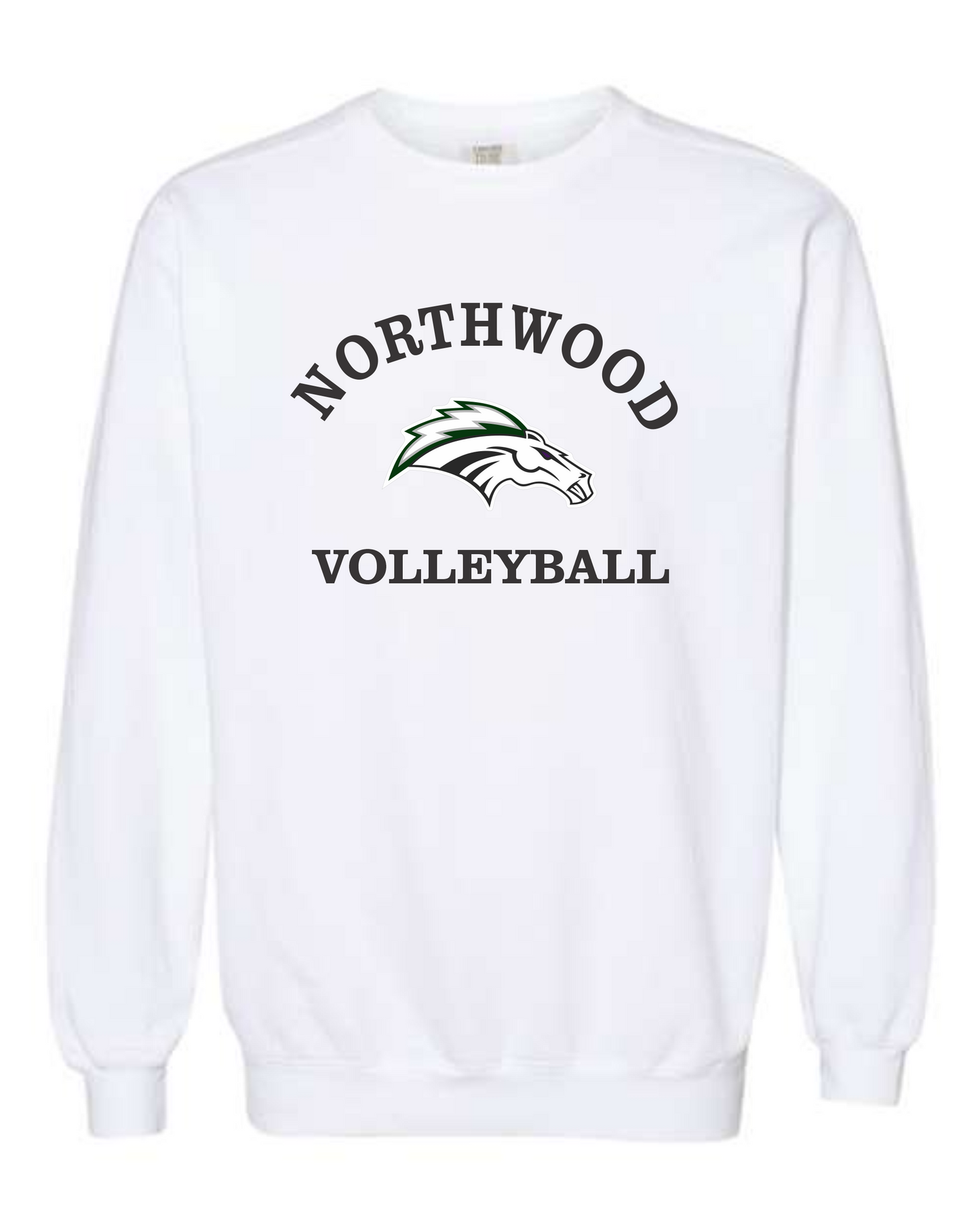 Volleyball Comfort Colors Crewneck APPROVED SCHOOL ATTIRE