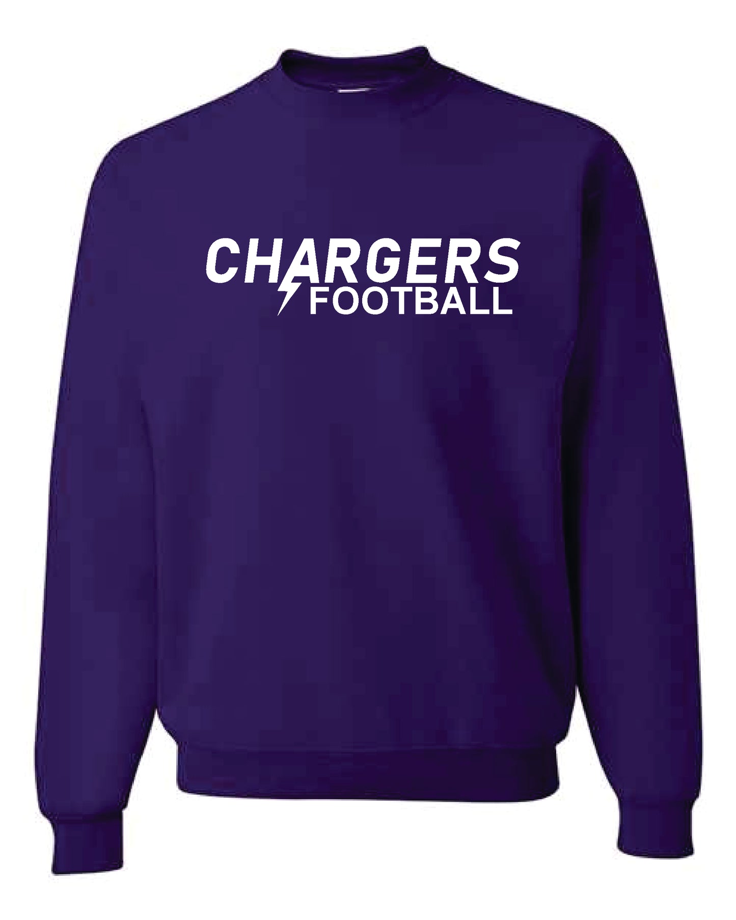 Football Crewneck Sweatshirt APPROVED SCHOOL ATTIRE