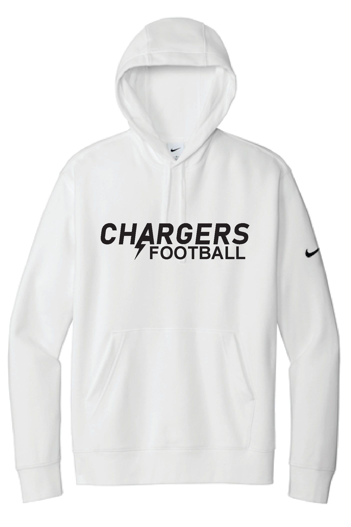 Football Nike Fleece Hoodie APPROVED SCHOOL ATTIRE