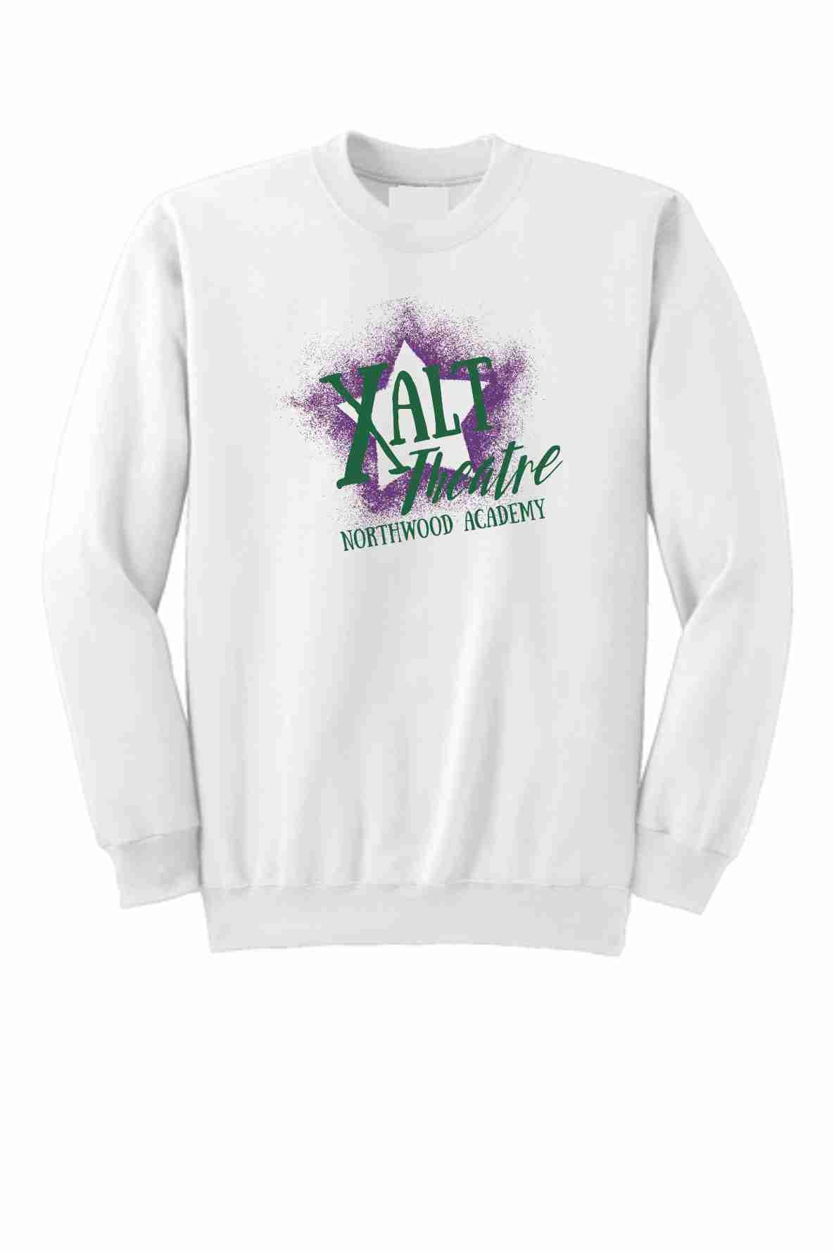 X-alt *front & back design* Crewneck Sweatshirt - APPROVED SCHOOL ATTIRE