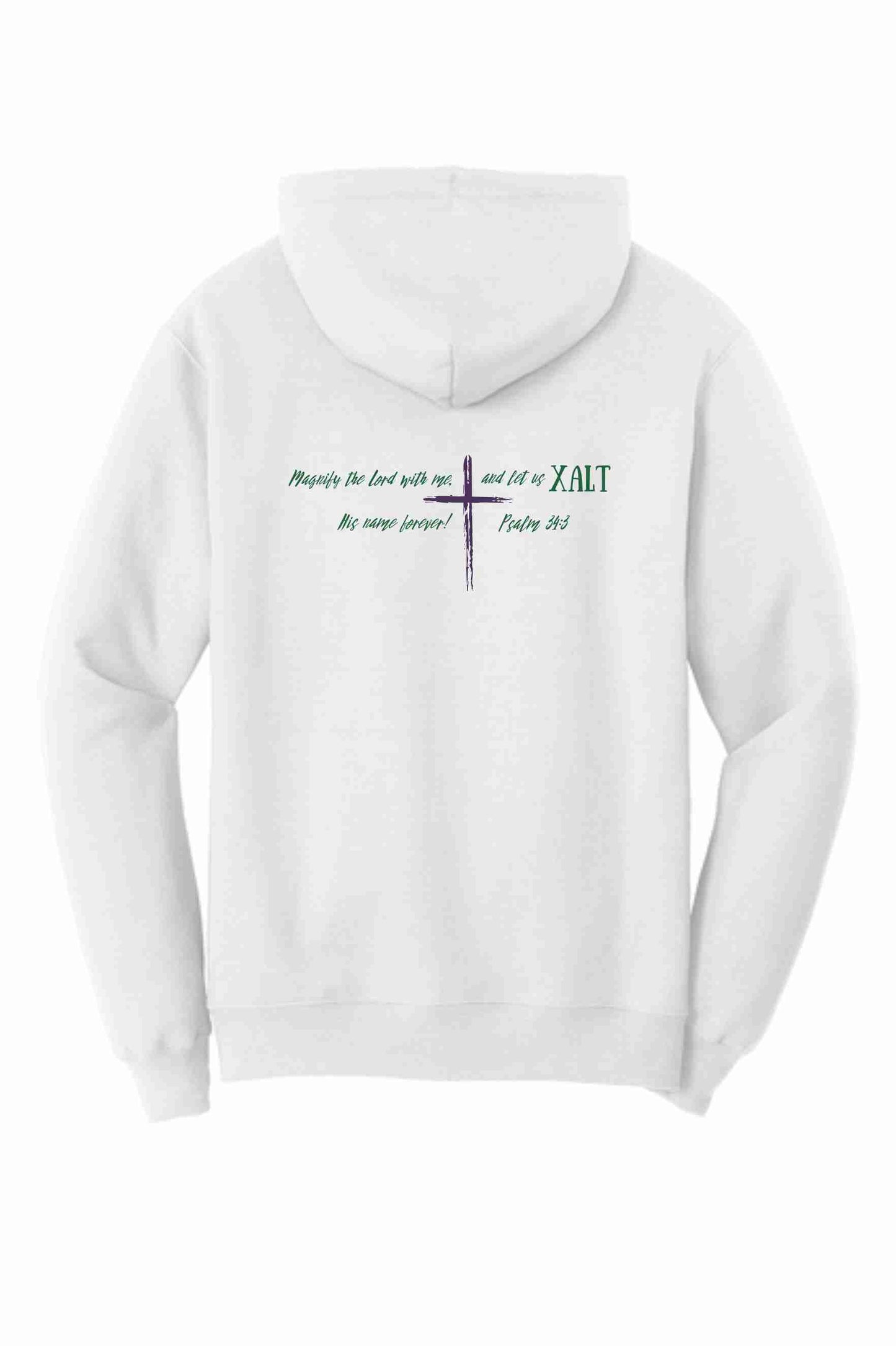 X-alt *front and back design* Hooded Sweatshirt - APPROVED SCHOOL ATTIRE
