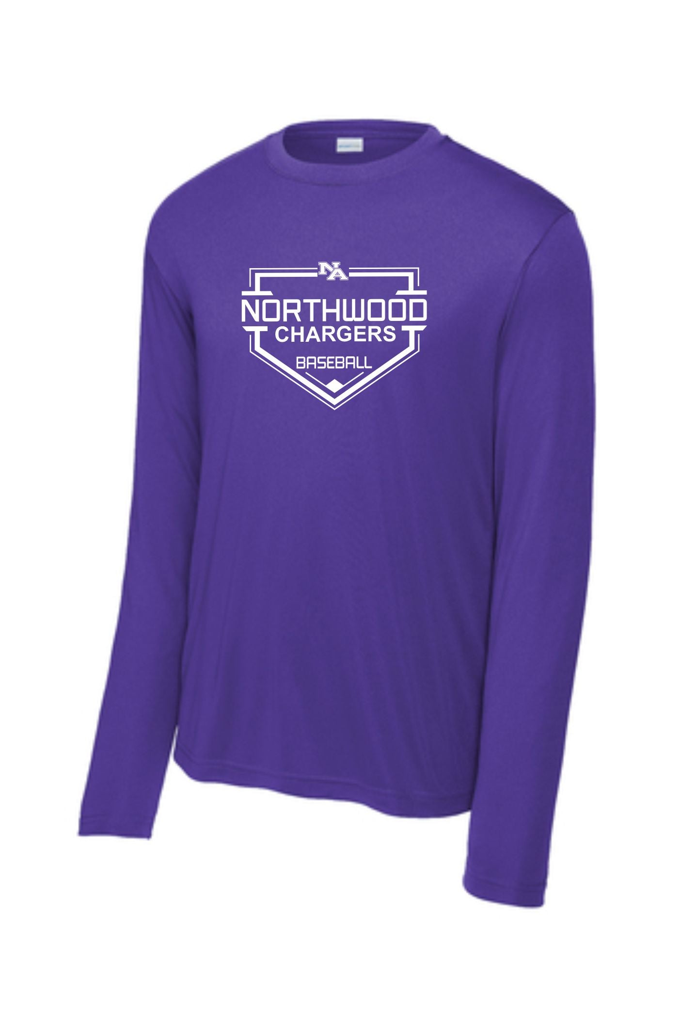 Baseball Long Sleeve Performance Tshirt _ Fan Wear (5 colors)
