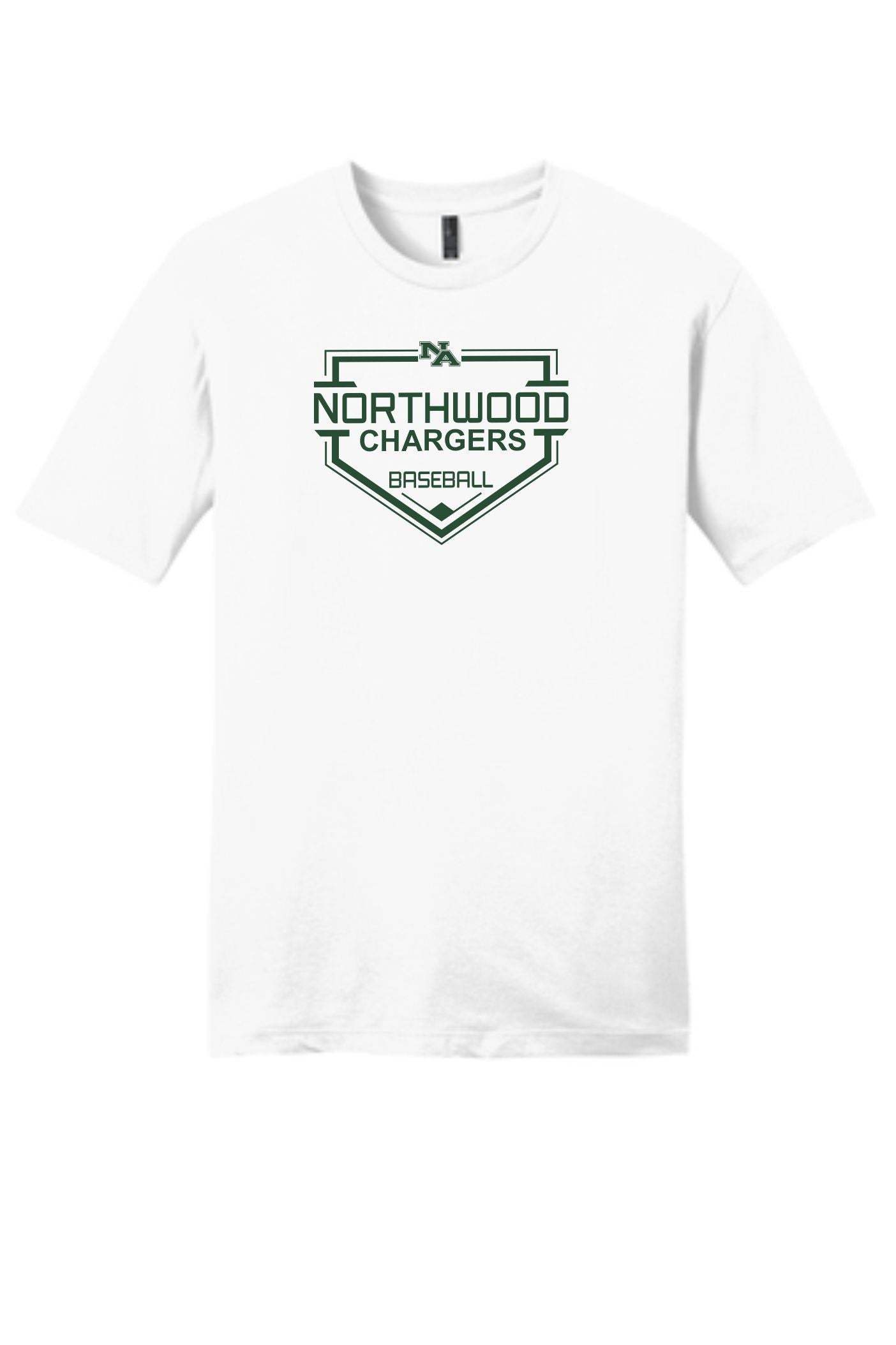 Baseball Short Sleeve Cotton Tshirt _ (youth & adult ) Fan Wear (5 colors)