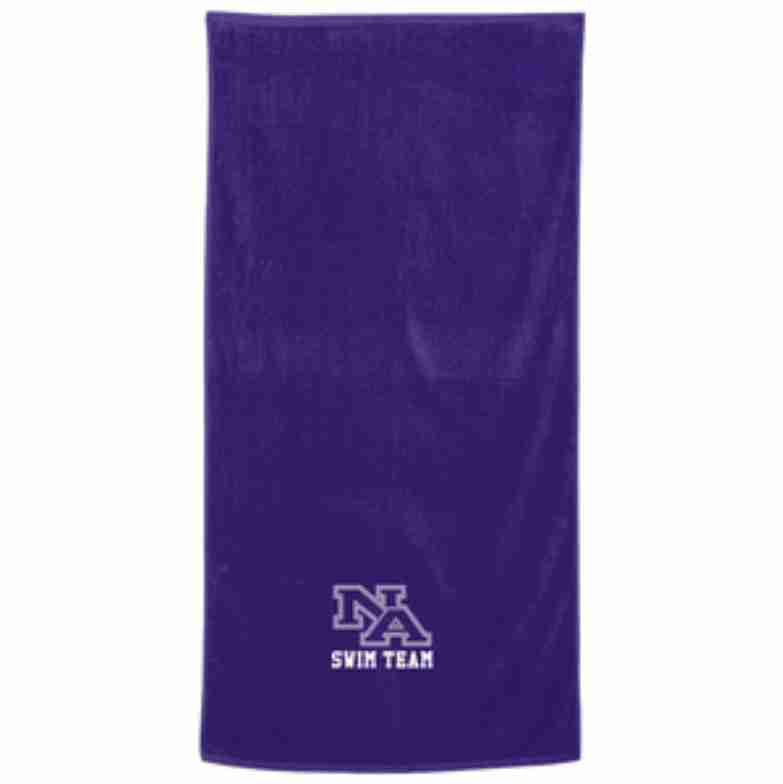 NA Swim Team Beach Towel