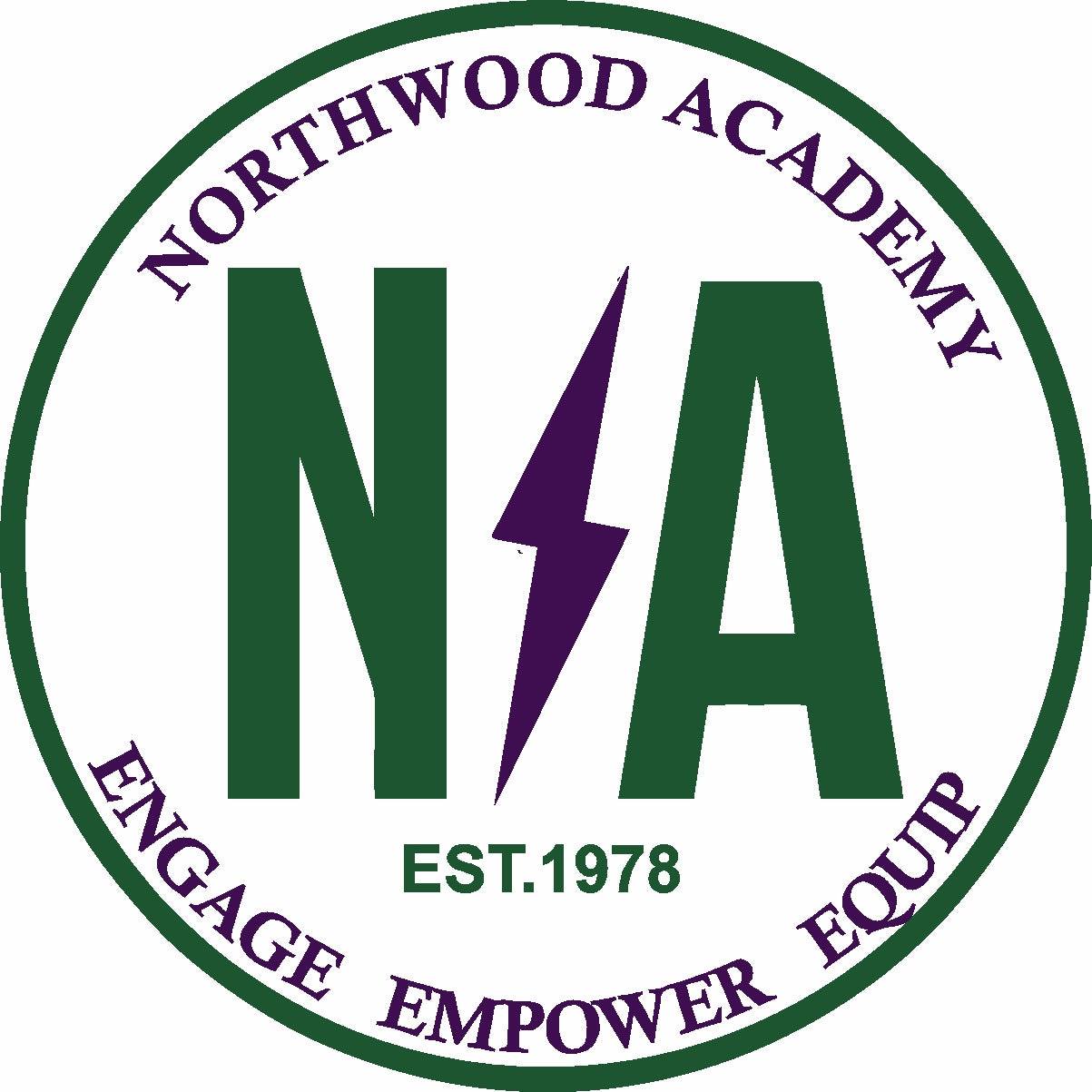 50% OFF AT CHECKOUT_Northwood Academy Circle Vehicle Magnet_Limited Quanitity!