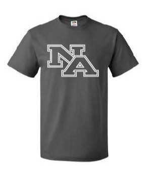 Cotton Short Sleeve T-Shirt - Charcoal