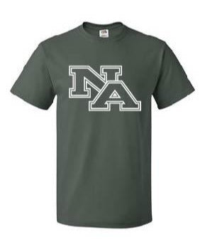Cotton Short Sleeve T-Shirt - Forest Green