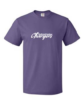 Cotton Short Sleeve T-Shirt - Purple