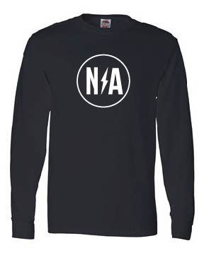 Hanes Perfect Tee Cotton Long Sleeve T-Shirt - Black