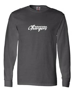 Hanes Perfect Tee Cotton Long Sleeve T-Shirt - Charcoal