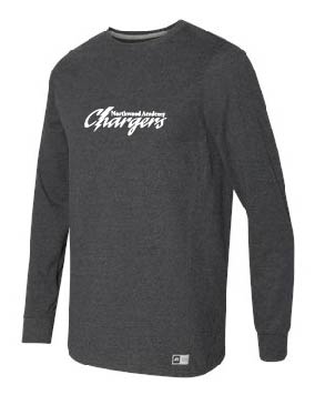 Russell Athletic - Essential 60/40 Performance Long Sleeve T-Shirt - Black Heather