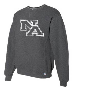 Russell Athletic - Dri Power® Crewneck Sweatshirt - Black Heather