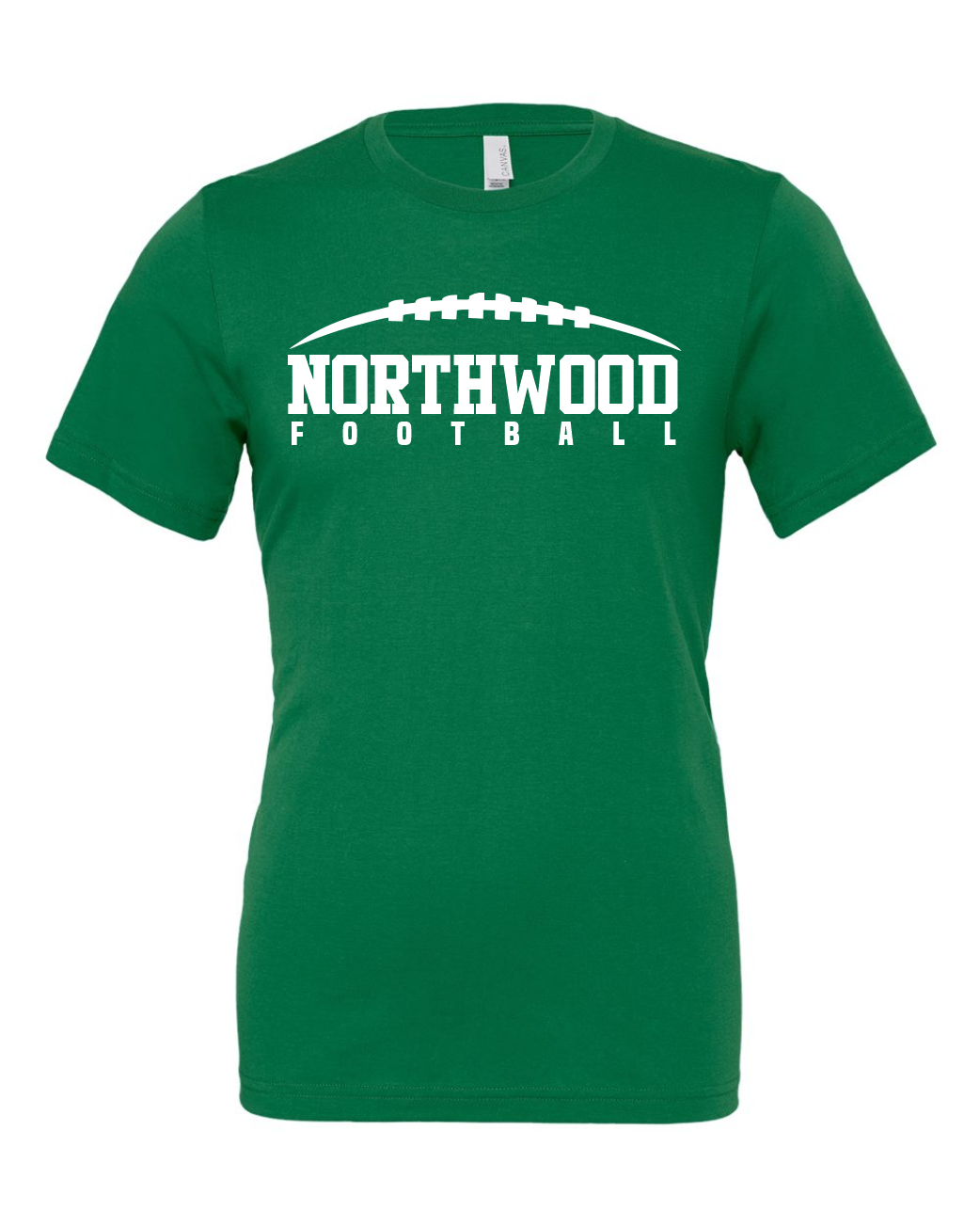 BELLA CANVAS NORTHWOOD FOOTBALL LACES SHIRT