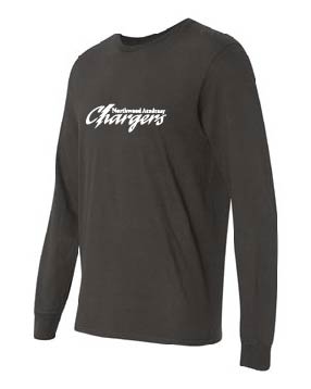Hanes Perfect Tee Long Sleeve T-Shirt - Athletic Heather/Charcoal Grey