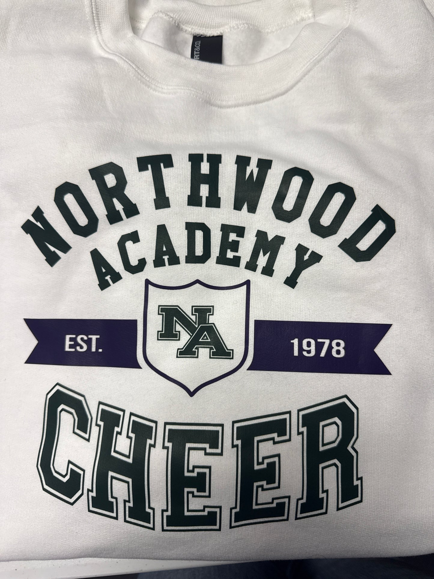 *40% OFF at Checkout* Cheer crewneck Adult XL_approved school apparel