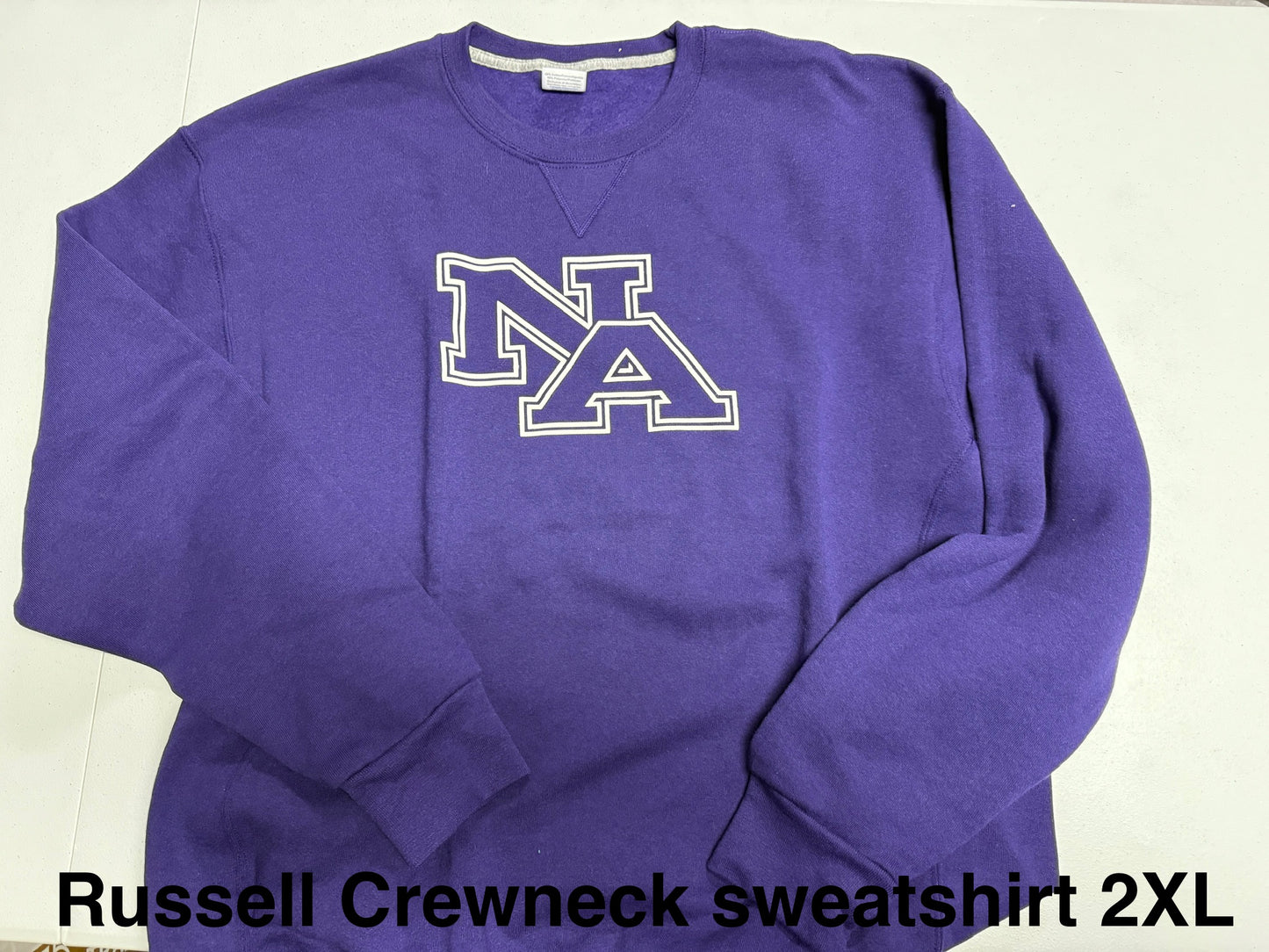 *40% OFF at Checkout* Russell Crewneck Sweatshirt_Adult 2XL _School Approved Attire