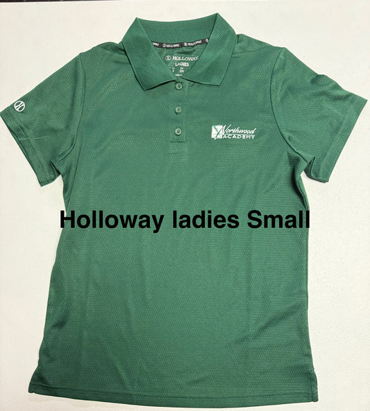 *40% OFF at Checkout* Holloway dri fit Polo_Ladies Small _School Approved Attire