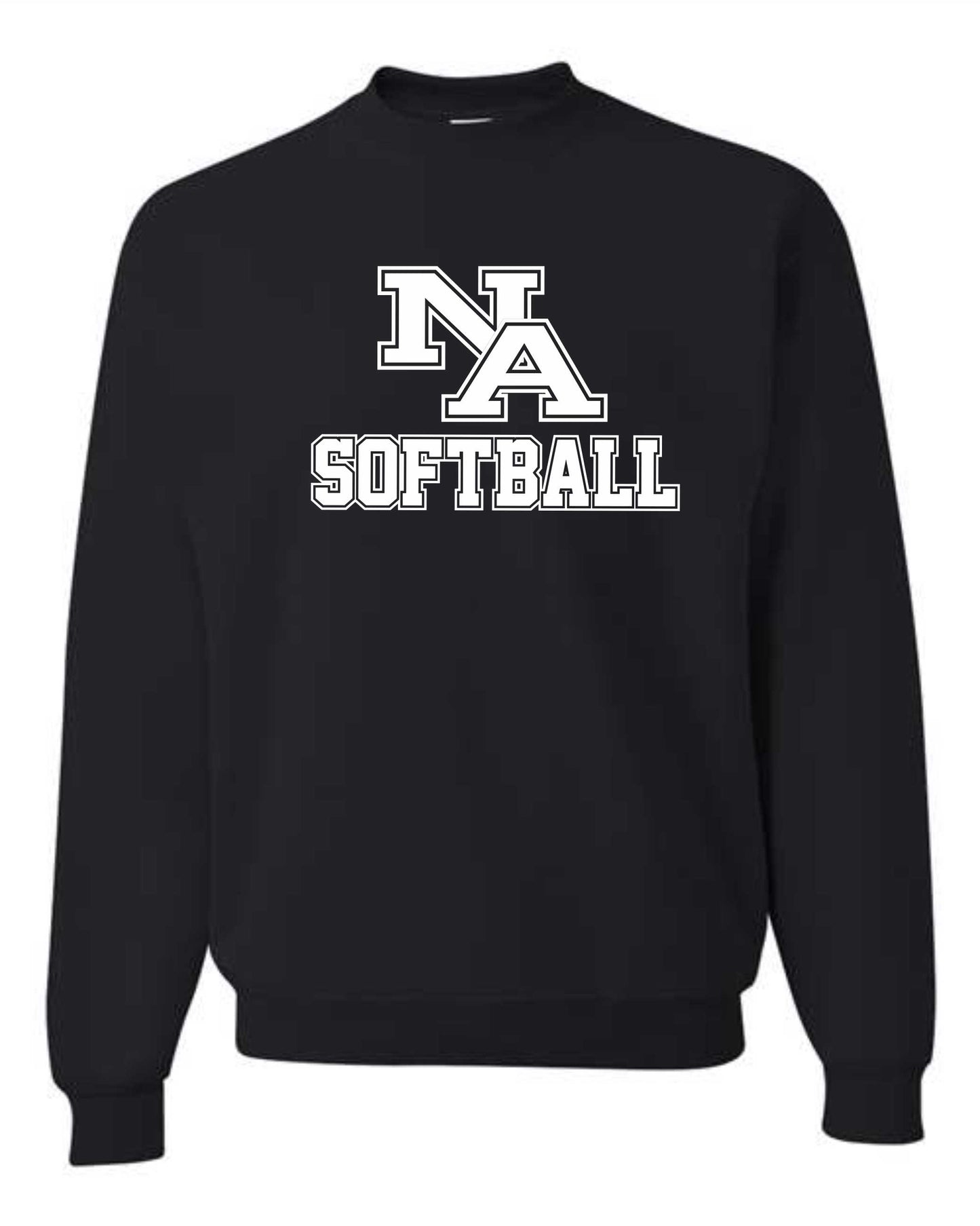 Softball Team Crewneck Sweatshirt (youth and adult)- APPROVED SCHOOL ATTIRE