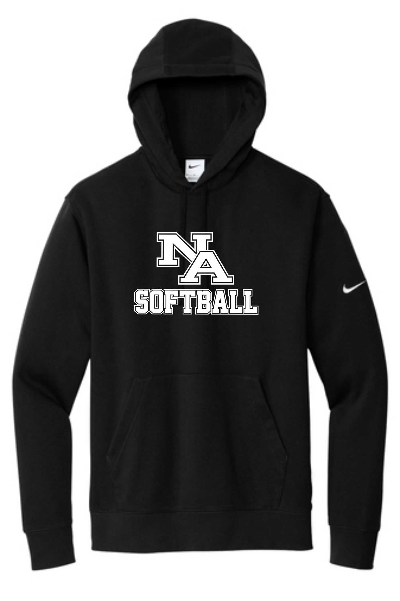 Softball Nike Fleece Hoodie - APPROVED SCHOOL ATTIRE