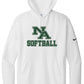 Softball Nike Fleece Hoodie - APPROVED SCHOOL ATTIRE