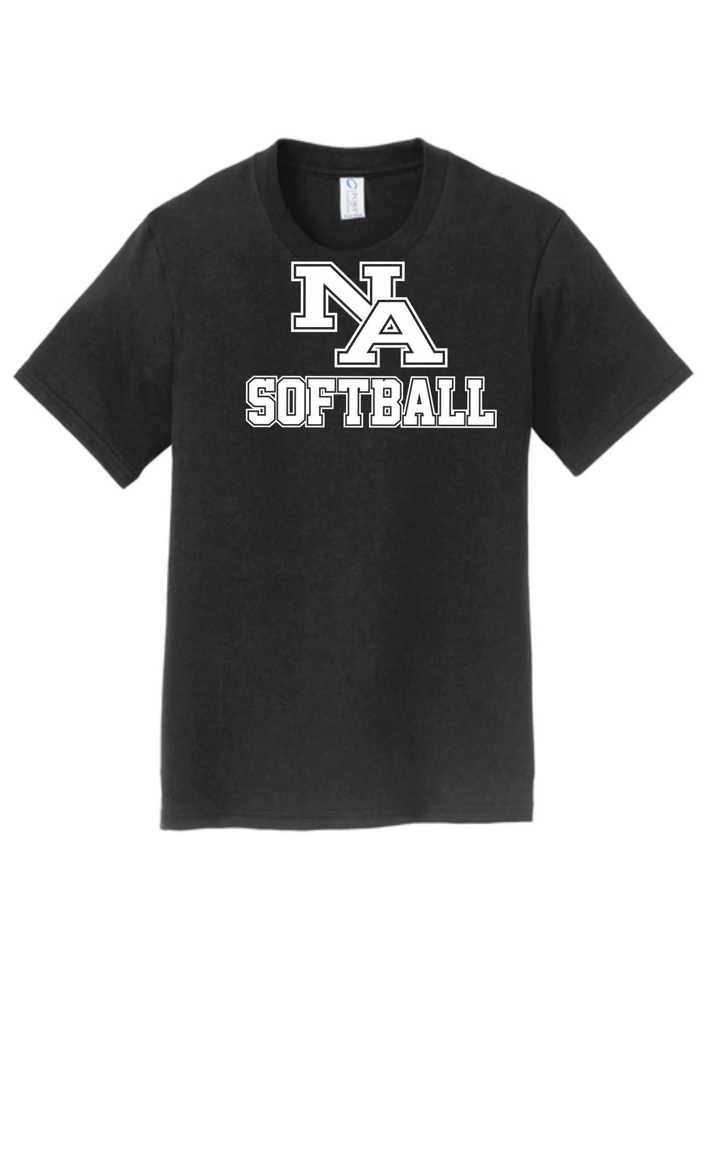 Softball Short Sleeve Cotton Tshirt _ (youth & adult ) Fan Wear (5 colors)
