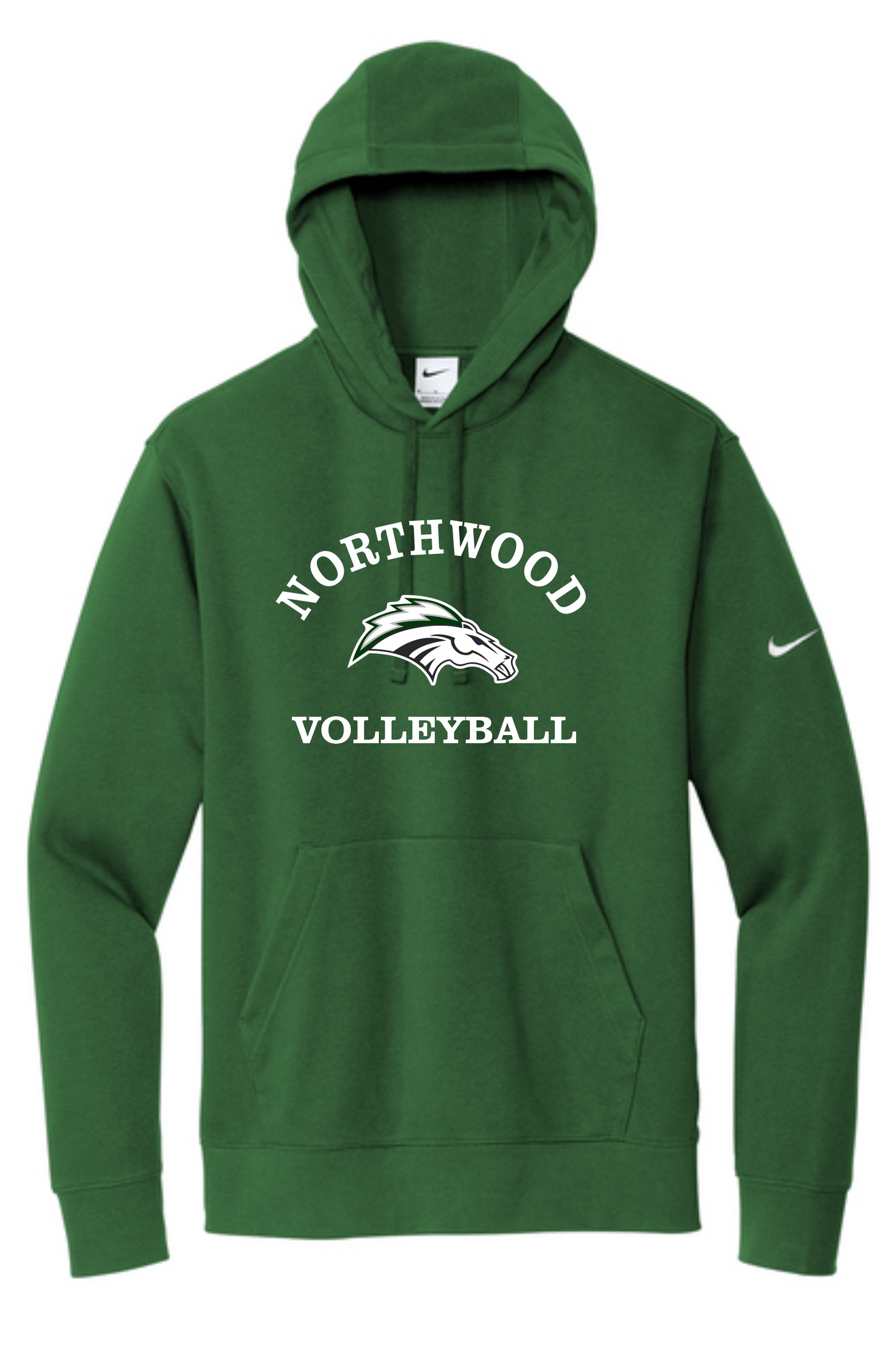 Volleyball Nike Club Fleece Pullover Hoodie APPROVED SCHOOL ATTIRE