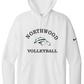 Volleyball Nike Club Fleece Pullover Hoodie APPROVED SCHOOL ATTIRE