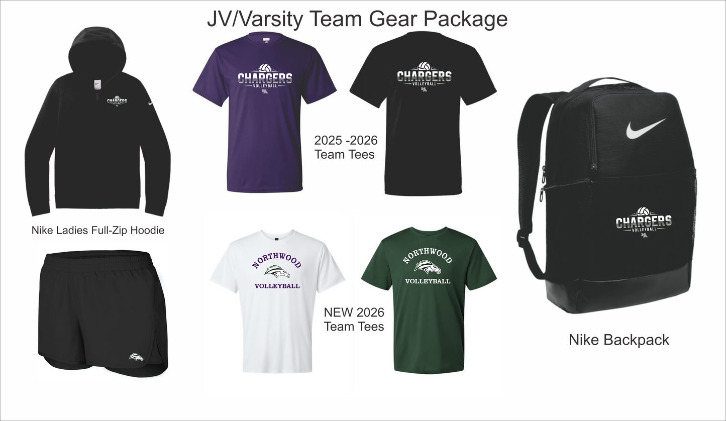 Volleyball Team Gear Package *Required for New Varsity *Optional for New JV
