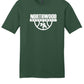 Basketball Short Sleeve Cotton Tshirt _ (youth & adult ) Fan Wear (5 colors)