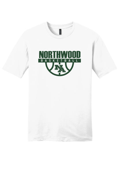 Basketball Short Sleeve Cotton Tshirt _ (youth & adult ) Fan Wear (5 colors)