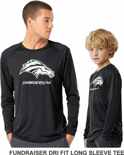CHARGERS LONG SLEEVE DRIFIT TSHIRT_Uniform Approved 2026-27