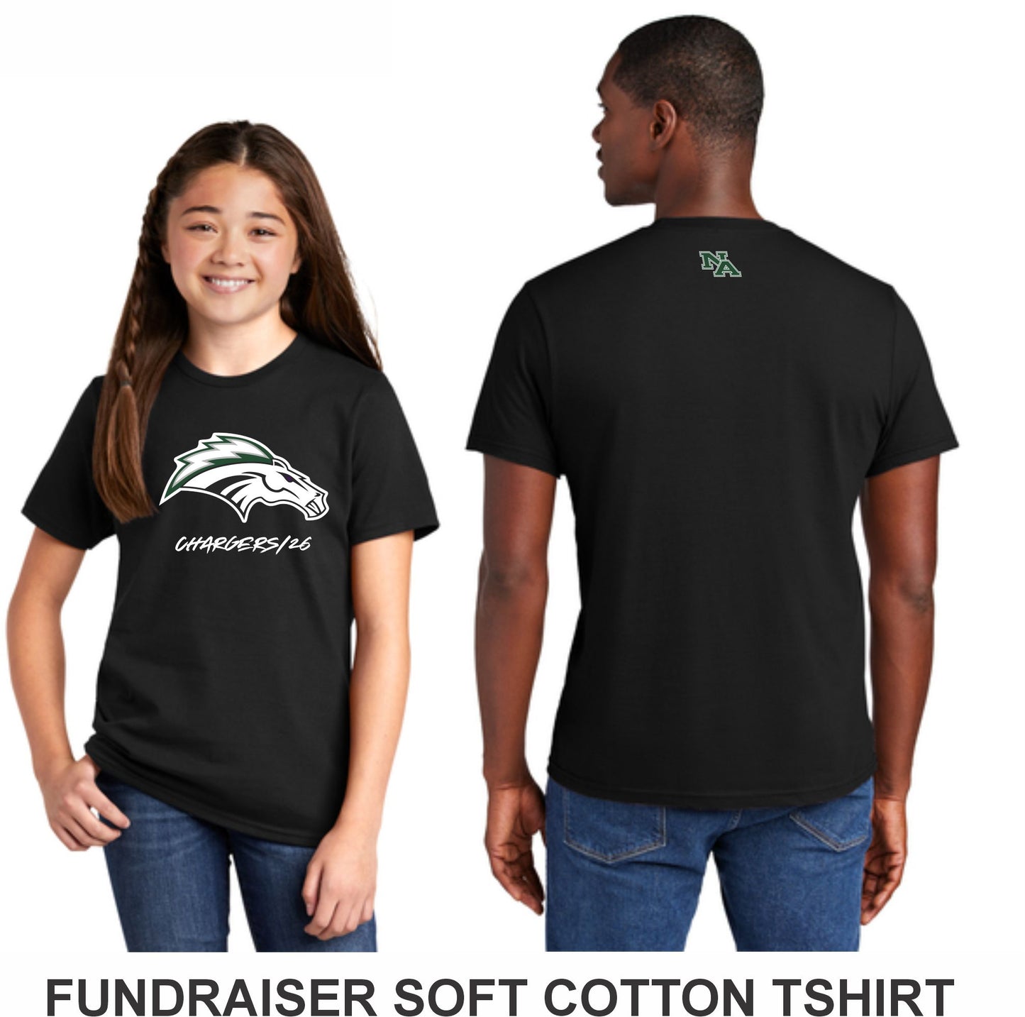 CHARGERS SHORT SLEEVE SOFT COTTON Tshirt _ Uniform Approved 2026-27