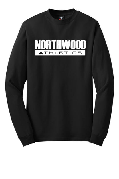 Northwood Athletics 100% ringspun cotton long sleeve tee_block_Fan Gear