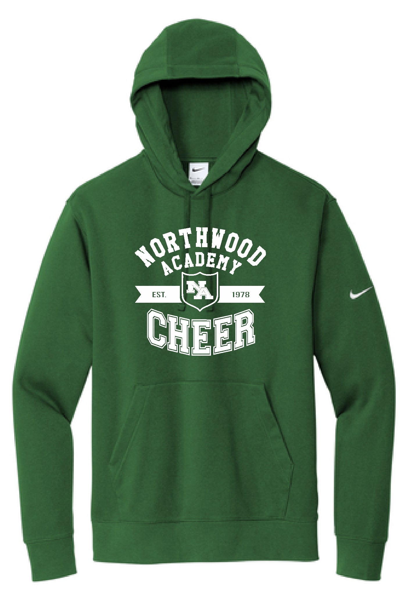 Cheer Nike Fleece Hoodie APPROVED SCHOOL ATTIRE