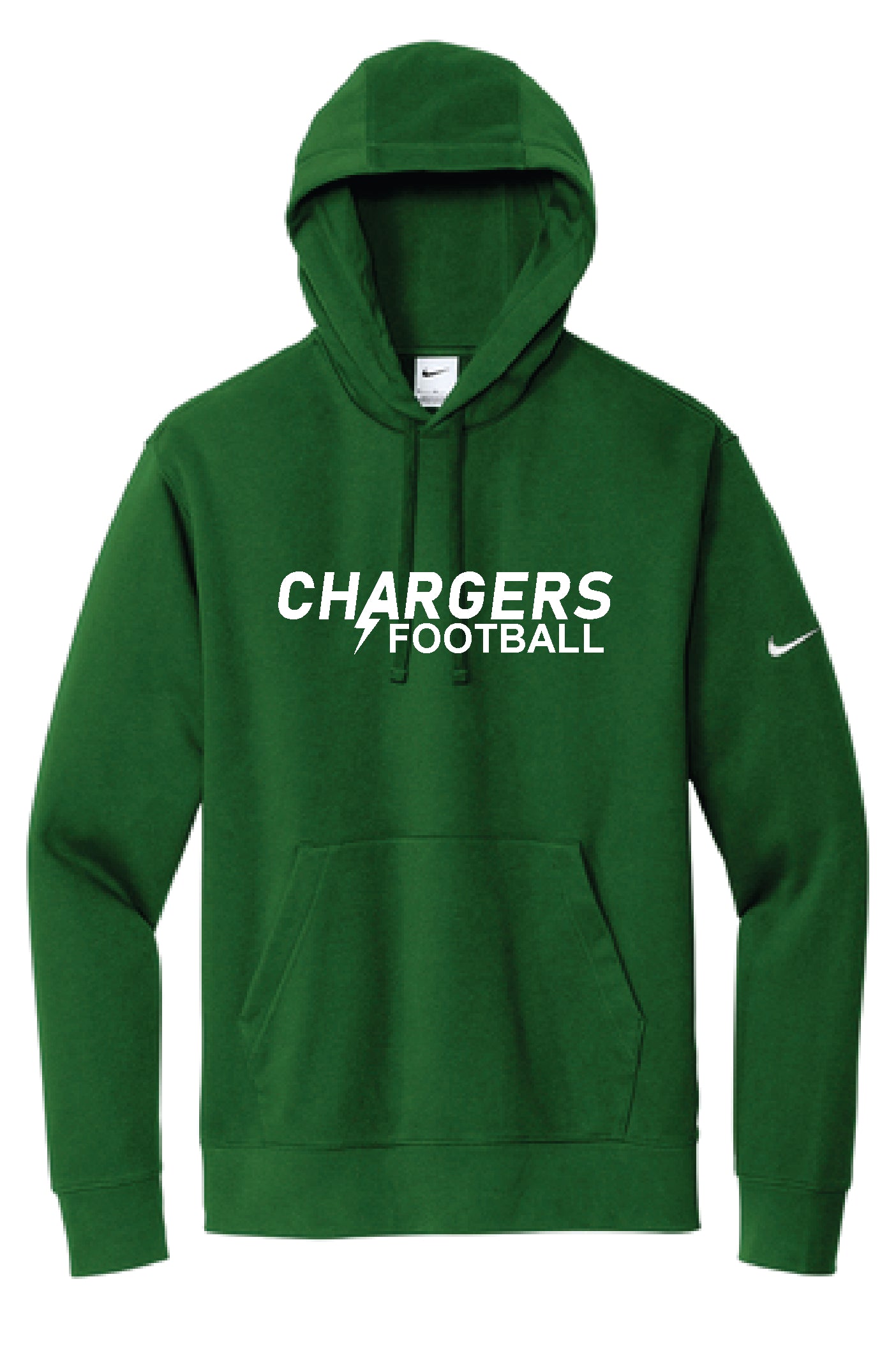 Football Nike Fleece Hoodie APPROVED SCHOOL ATTIRE