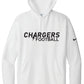 Football Nike Fleece Hoodie APPROVED SCHOOL ATTIRE