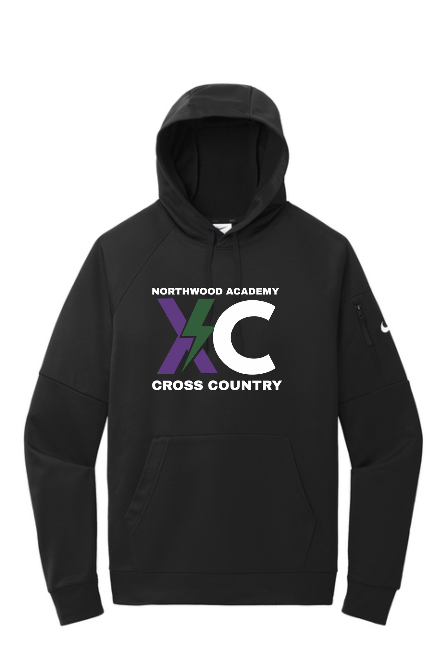 *XC Team Fundraiser Item* Nike Therma-FIT Pocket Pullover Fleece Hoodie APPROVED SCHOOL ATTIRE
