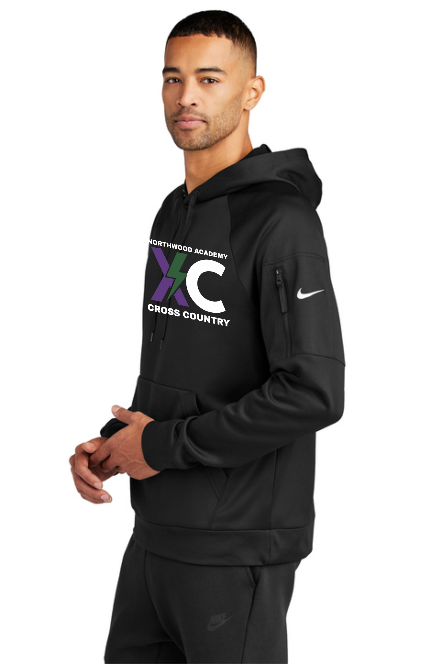 *XC Team Fundraiser Item* Nike Therma-FIT Pocket Pullover Fleece Hoodie APPROVED SCHOOL ATTIRE