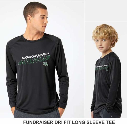 CHARGERS LONG SLEEVE DRIFIT TSHIRT_Uniform Approved 2025-26