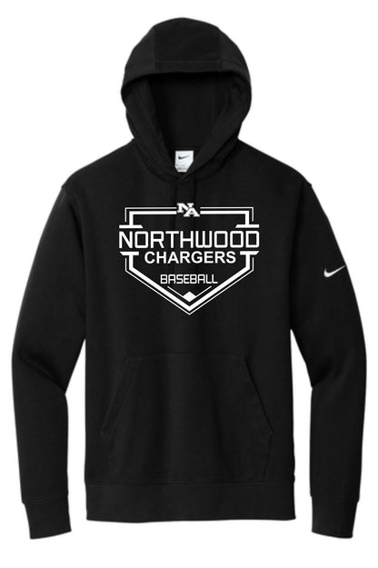Baseball Nike Fleece Hoodie - APPROVED SCHOOL ATTIRE