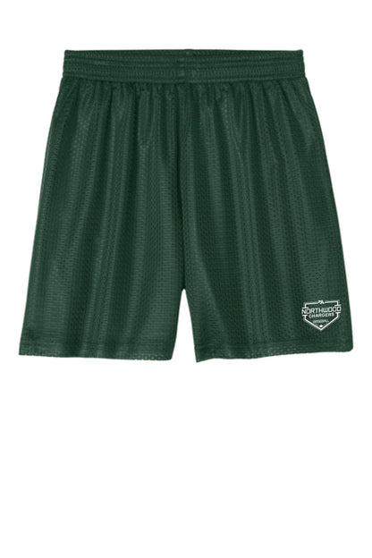 Baseball Sport-Tek® PosiCharge® Mesh Lined Short (youth & adult)