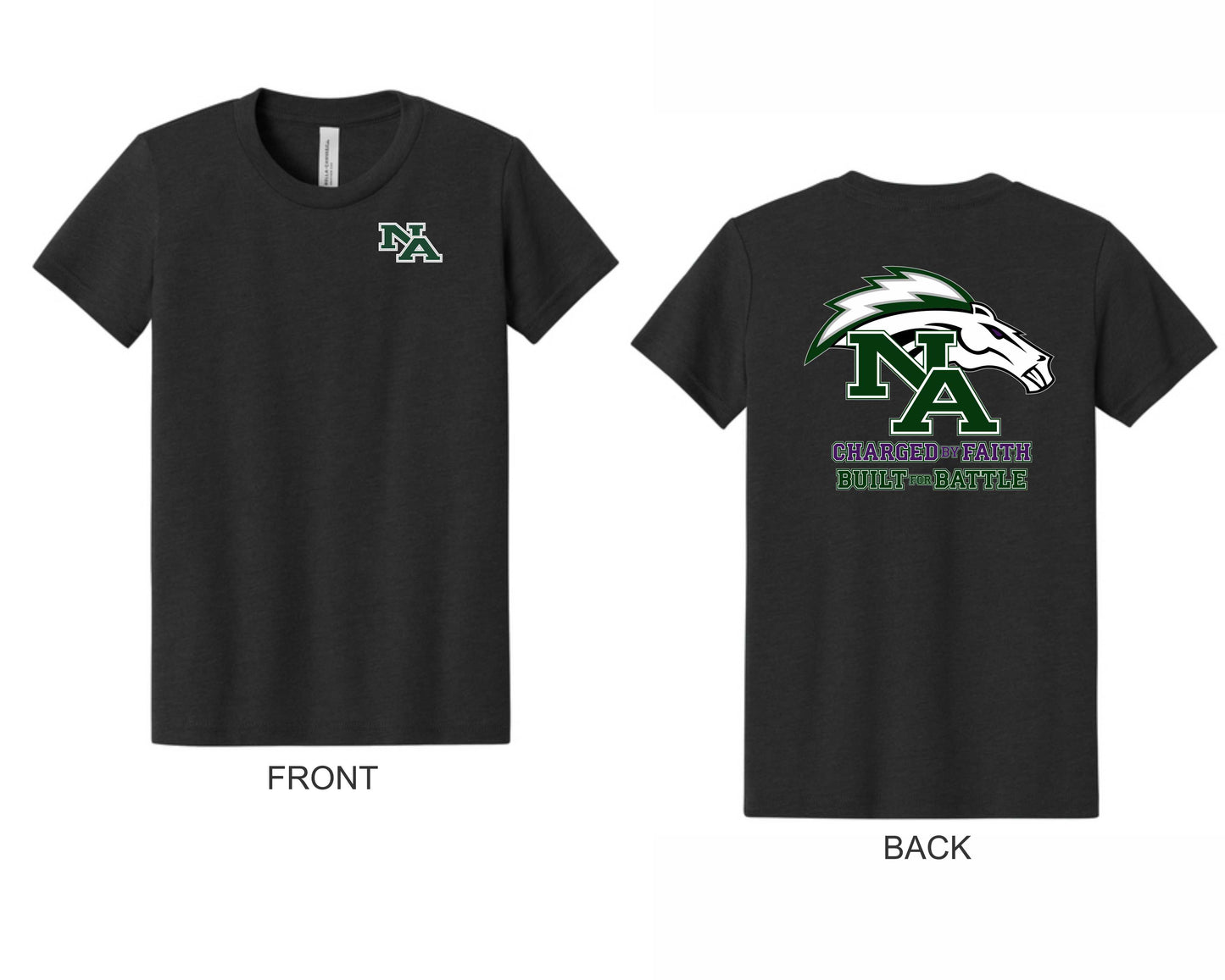 NEW NA Charger School Design Tshirt