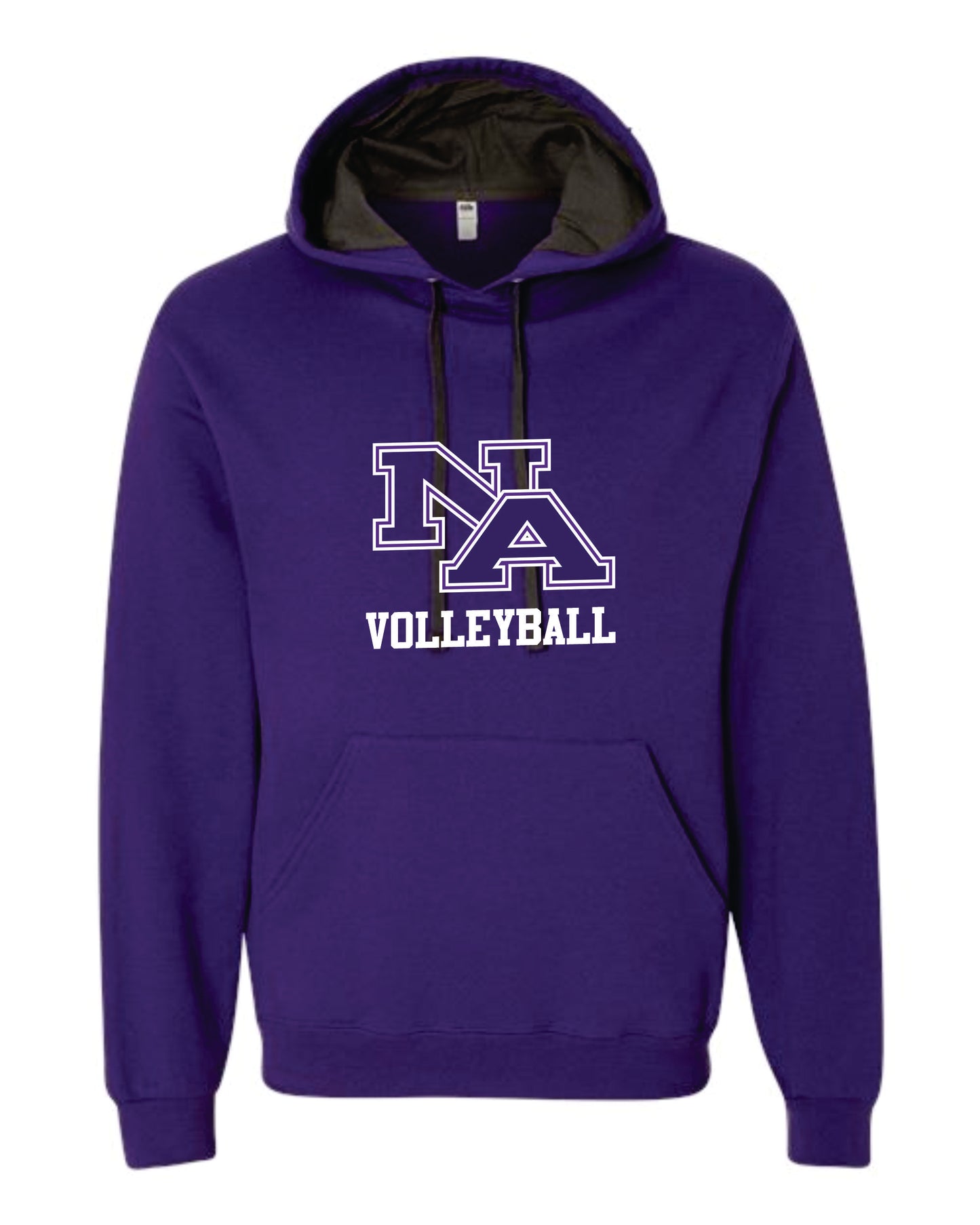 Volleyball Fruit of the Loom Sofspun Hoodie (3 colors)